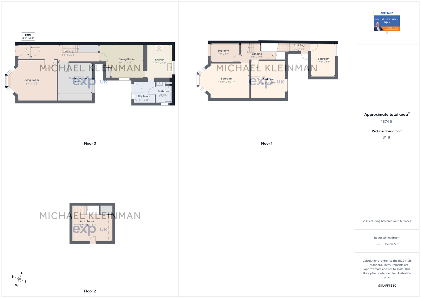 38, Roskear, Camborne floorplan