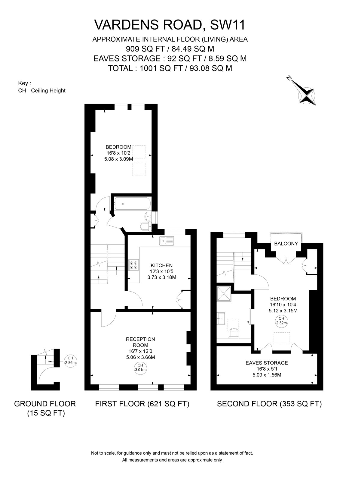 Vardens Road, SW11 floorplan
