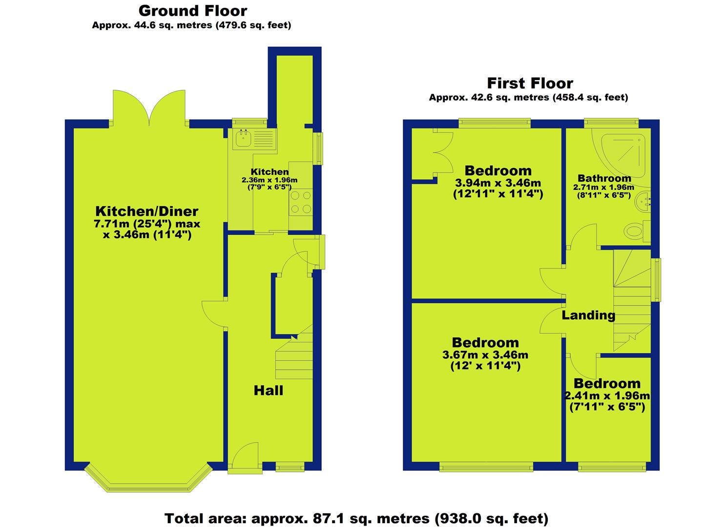 120, Gertrude Road, Nottingham floorplan