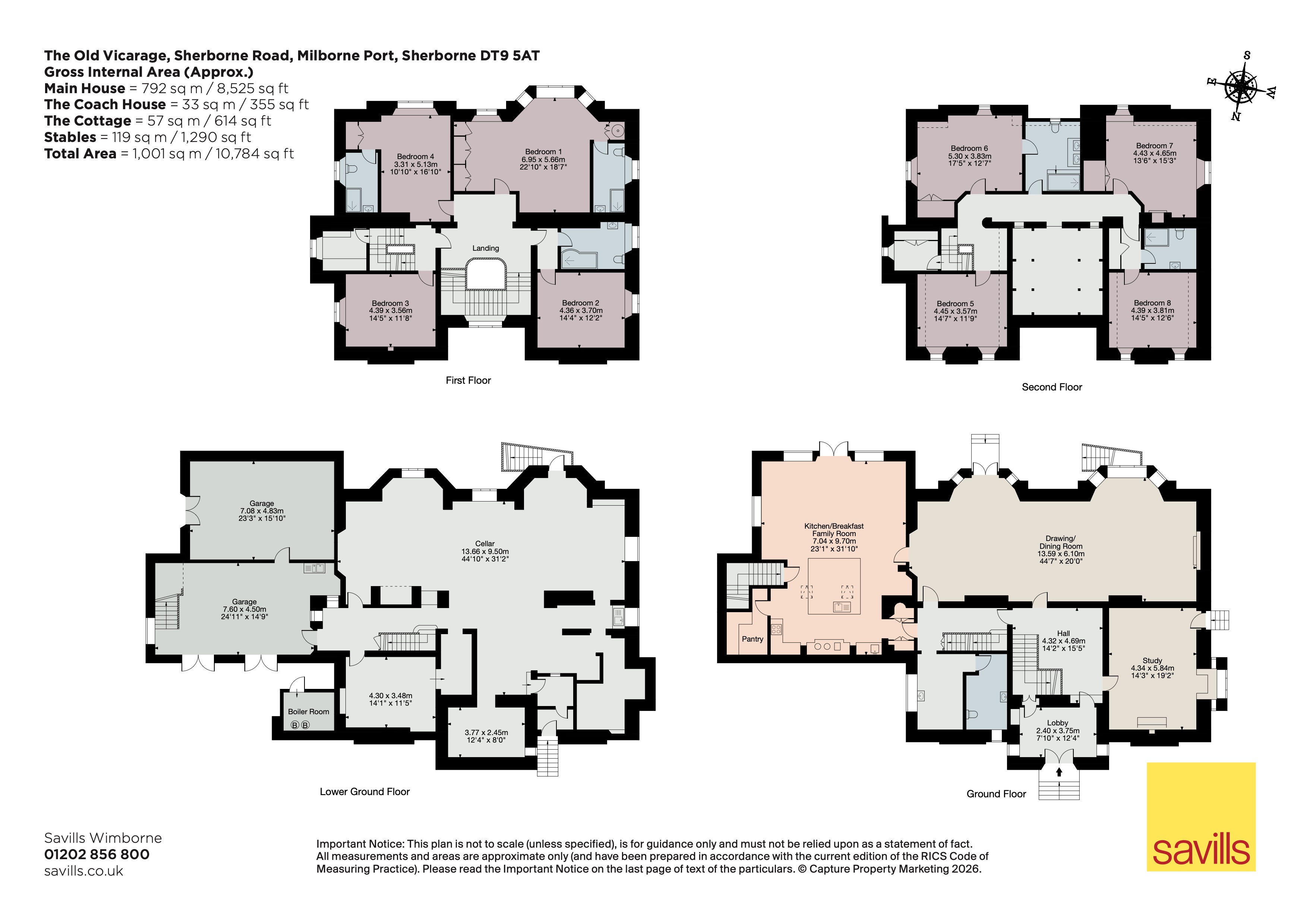 The Old Vicarage,, Sherborne Road, Sherborne floorplan