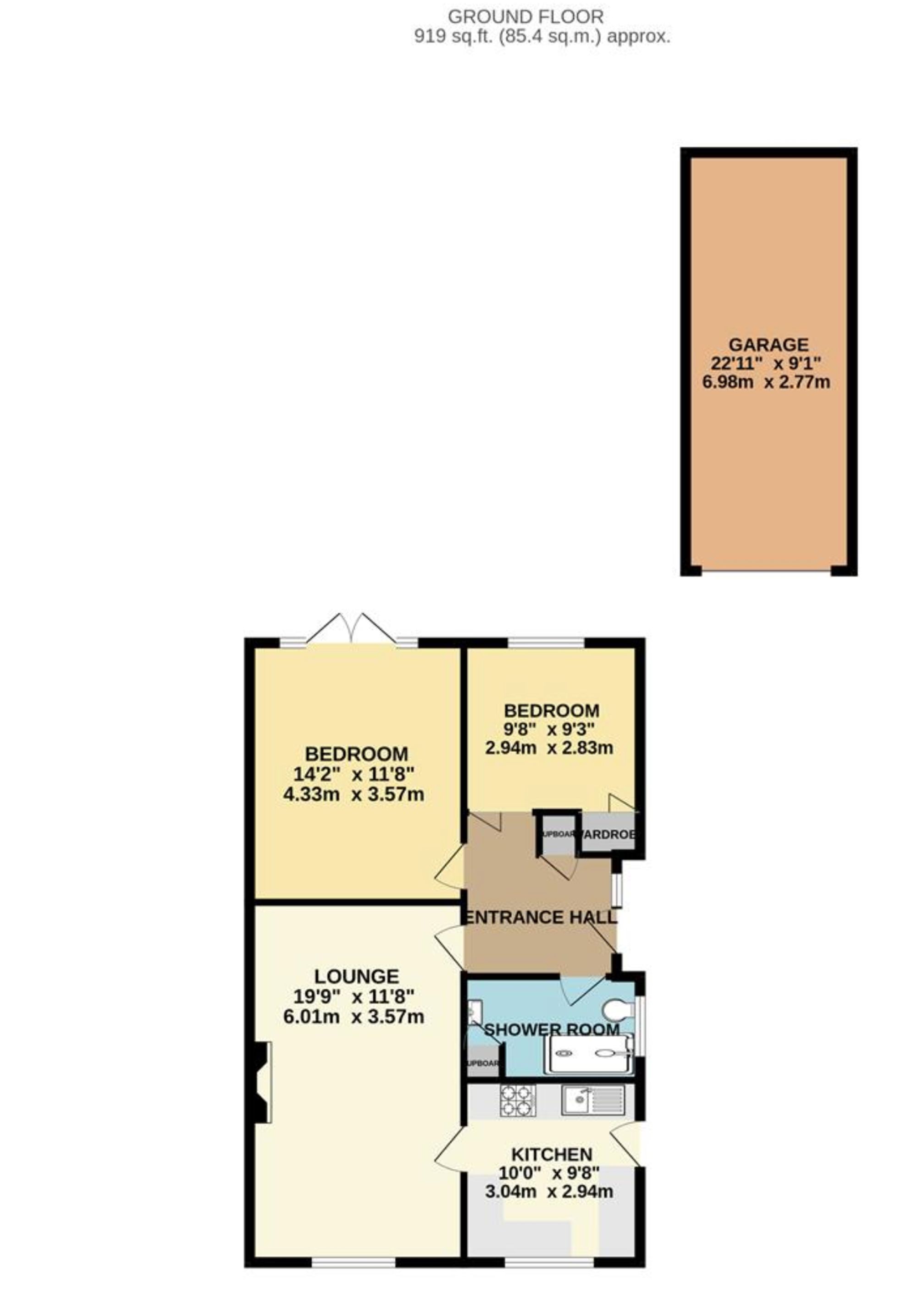 16 St. Margarets Road, Caerphilly floorplan