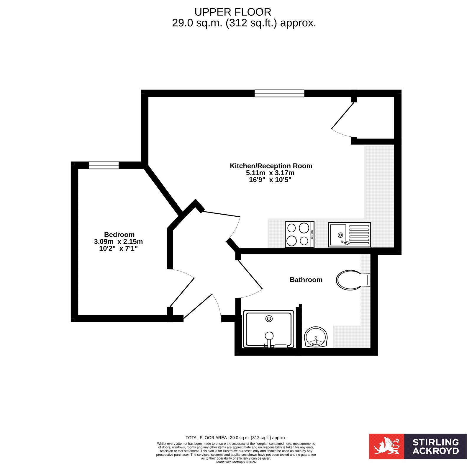 St. Mark's Rise, London floorplan