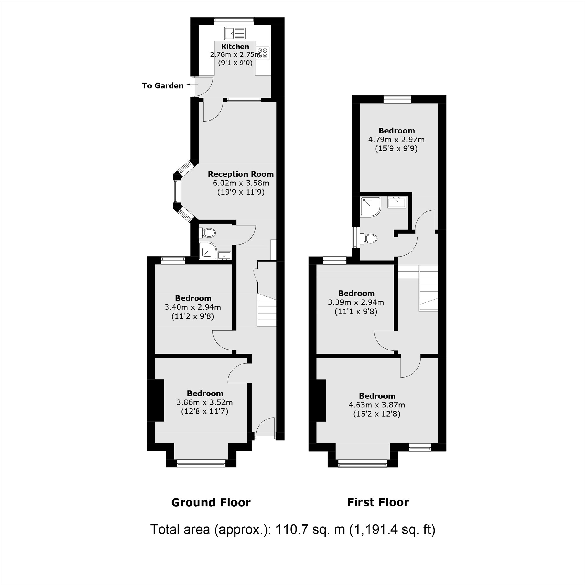 100, Doggett Road, London floorplan