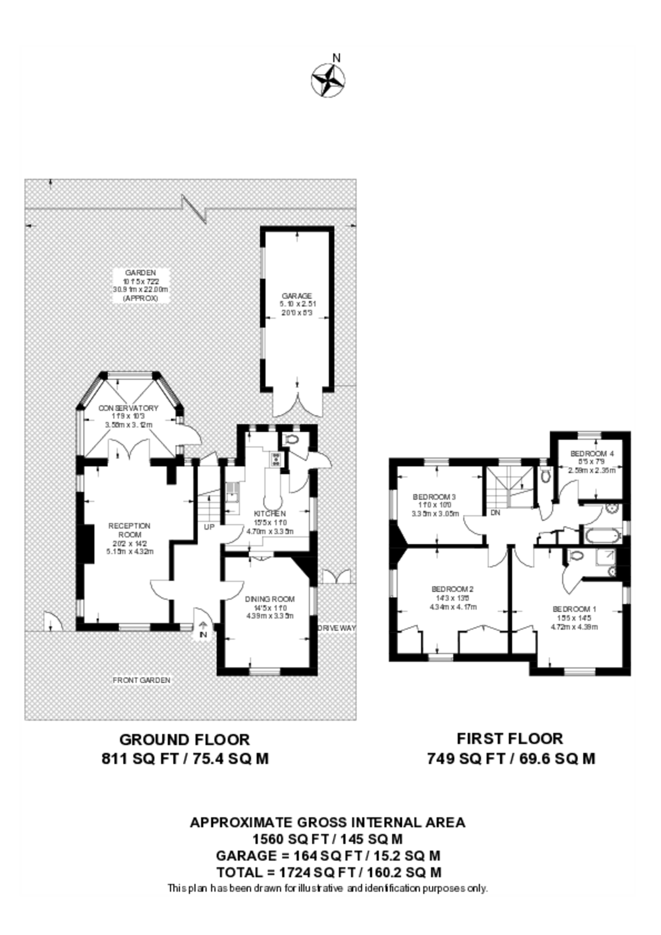 Blenheim Road, Raynes Park floorplan