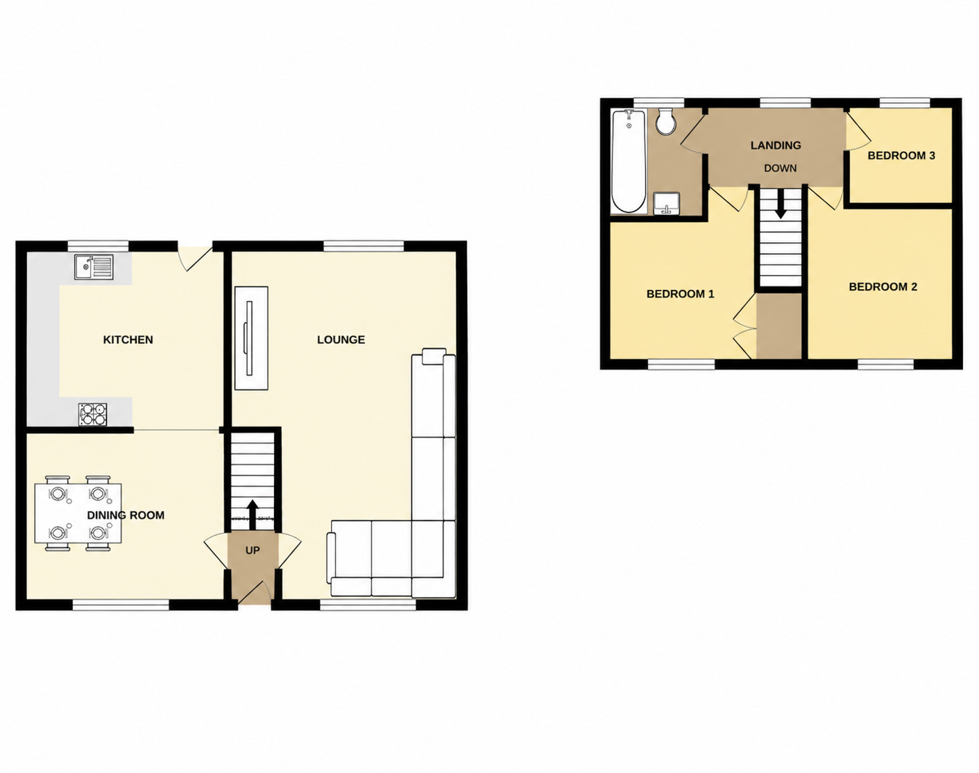 52, Teesdale, Lowestoft floorplan