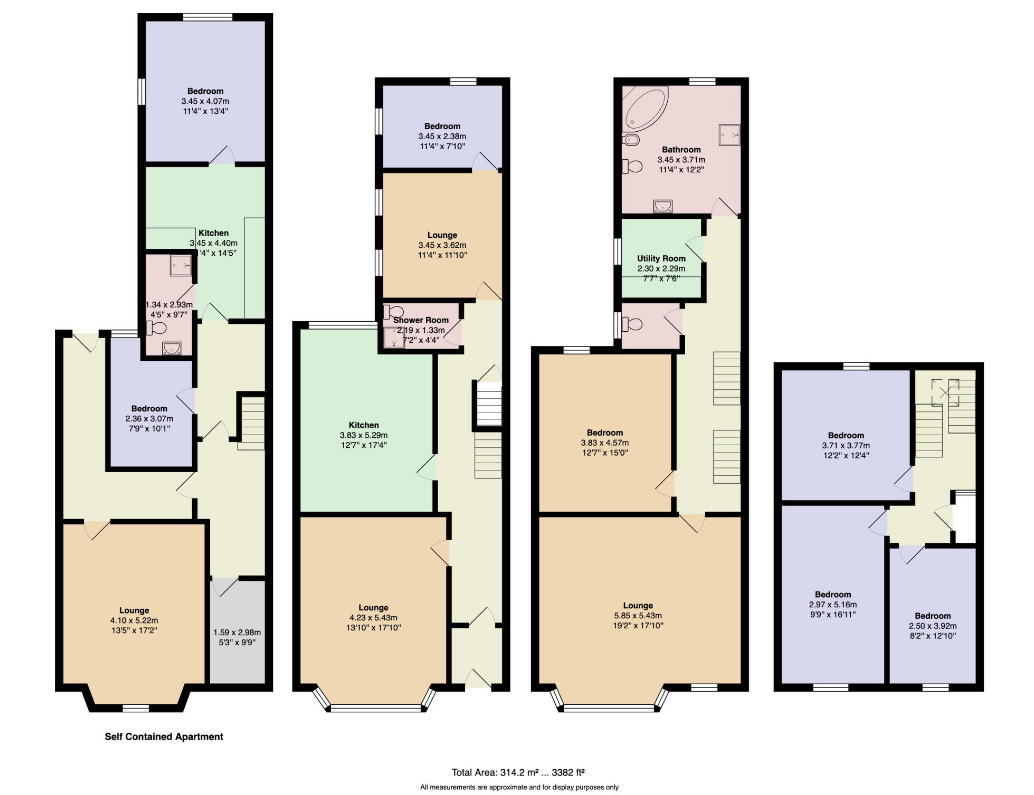13, Mount Road, Fleetwood floorplan