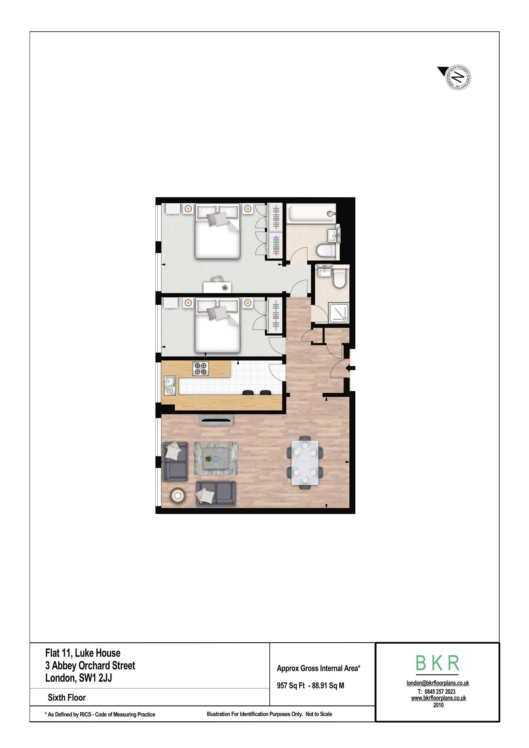 1 Bedrooms Flat to rent in Luke House, Abbey Orchard Street, Westminster SW1P