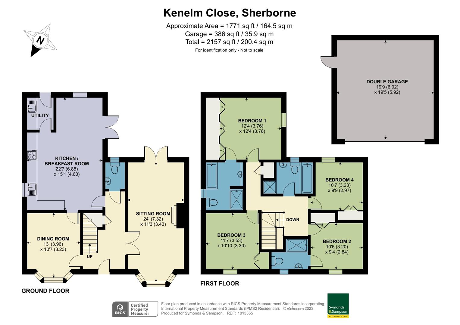 5, Kenelm Close, Sherborne floorplan