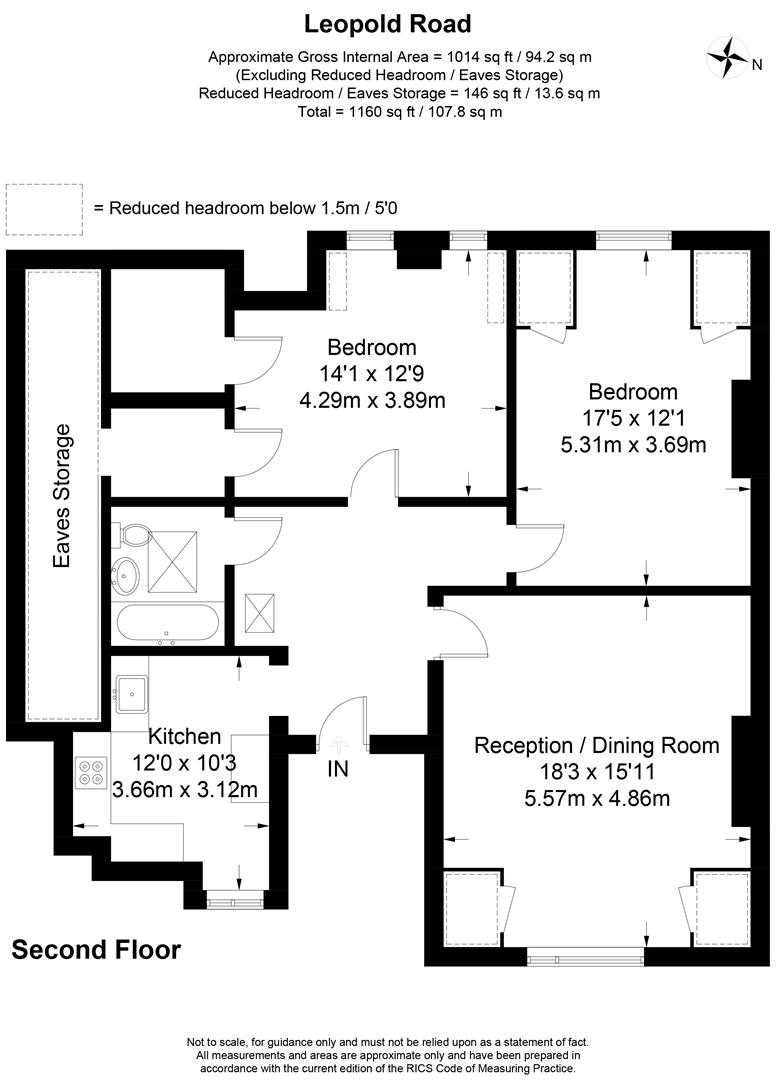 2 Bedrooms Flat to rent in Leopold Road, Wimbledon, London SW19