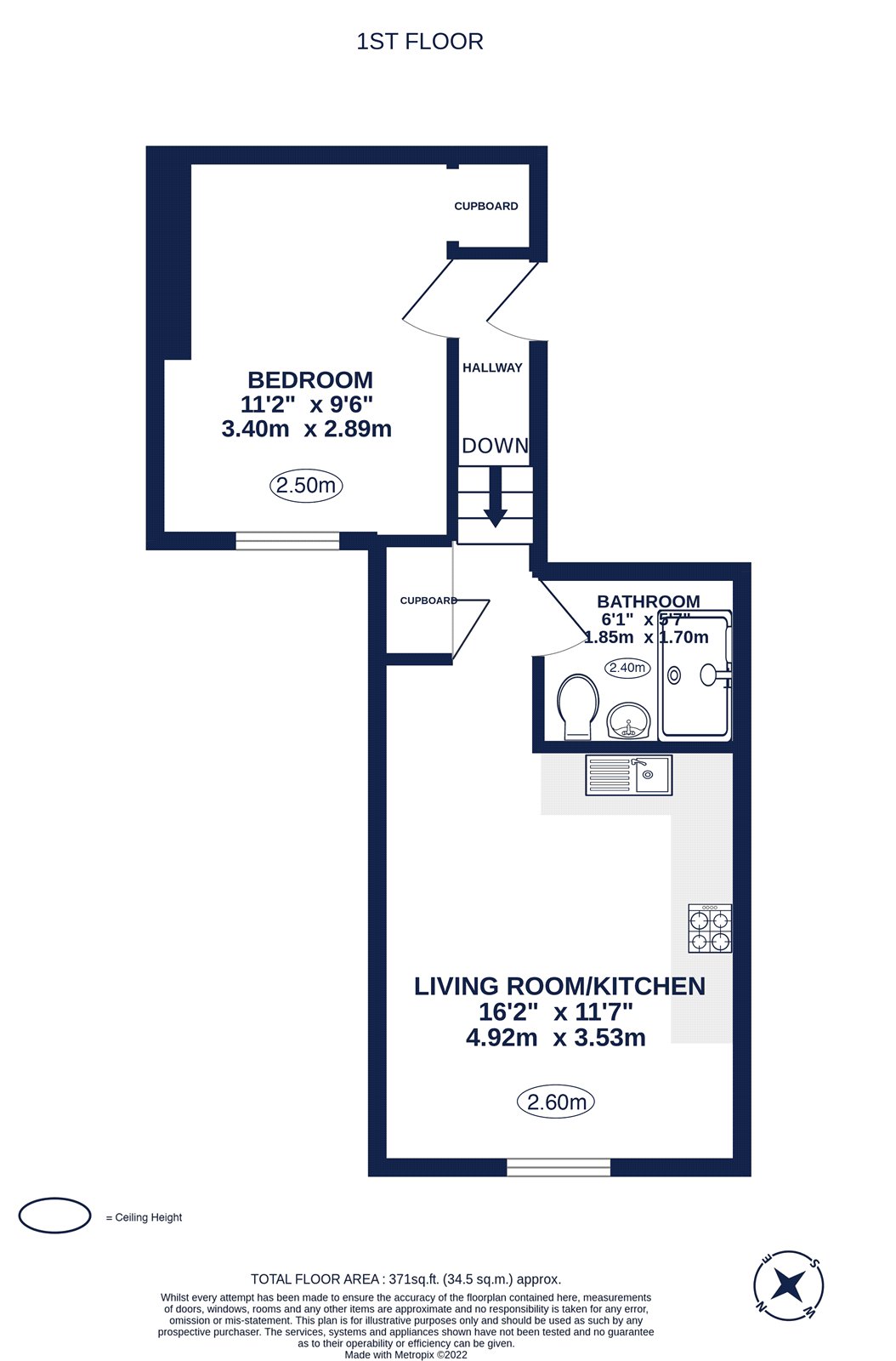 Chichele Road, London floorplan