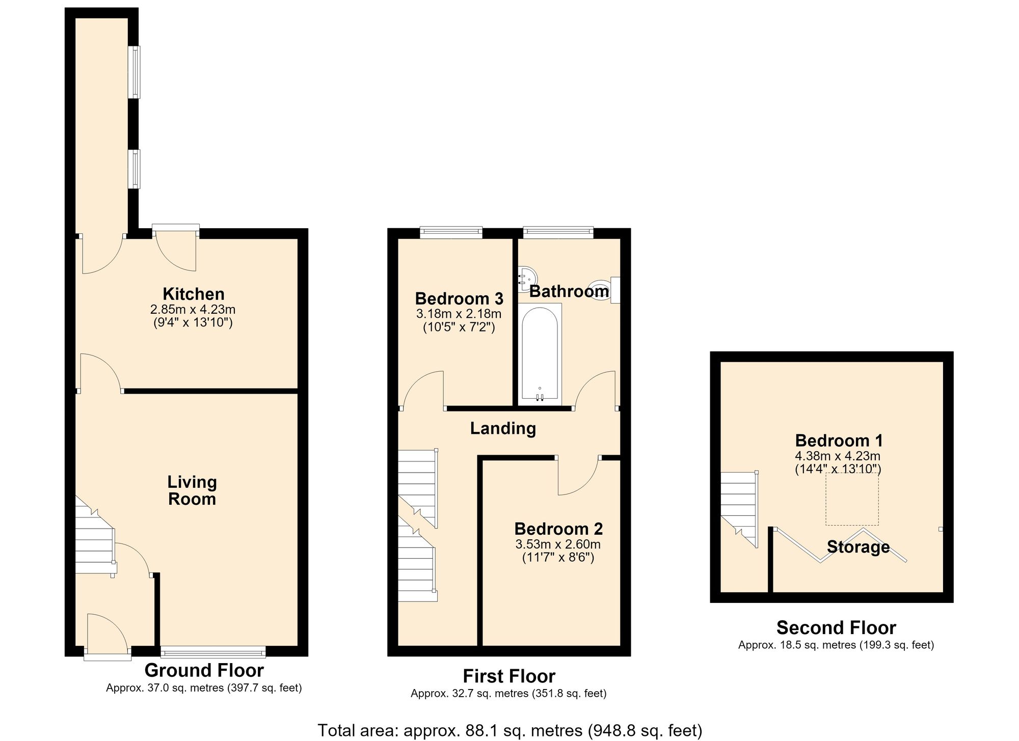 47 Skipton Road, Barnoldswick floorplan