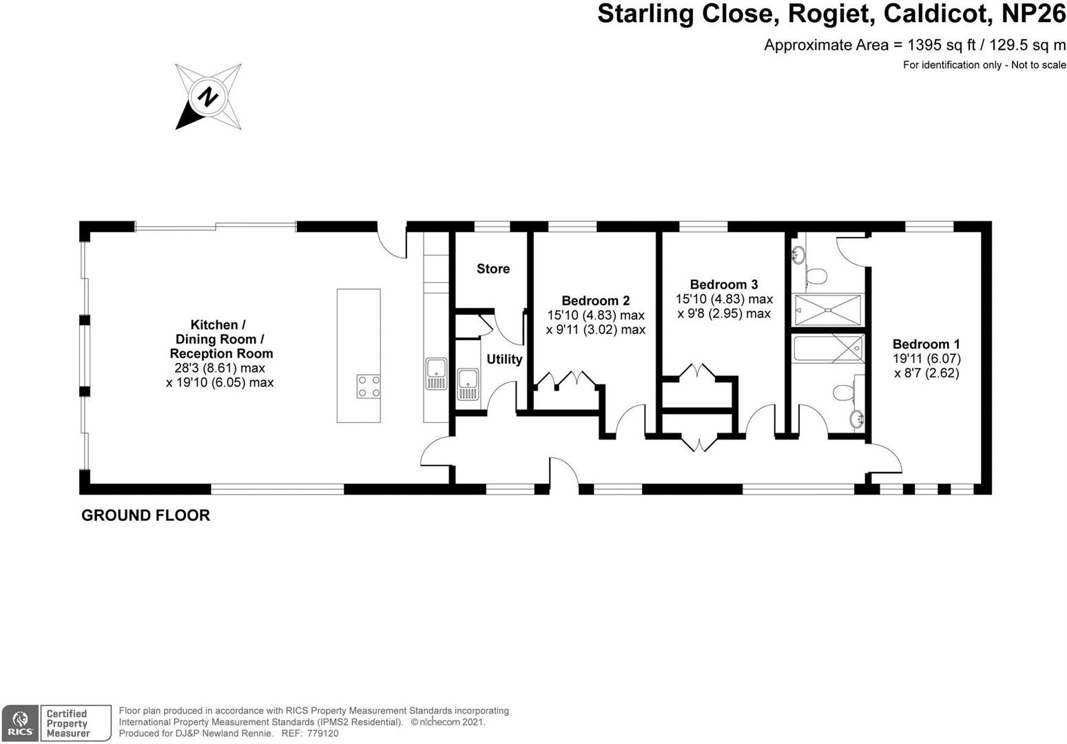 Ty-Hir, 7a, Starling Close, Caldicot floorplan