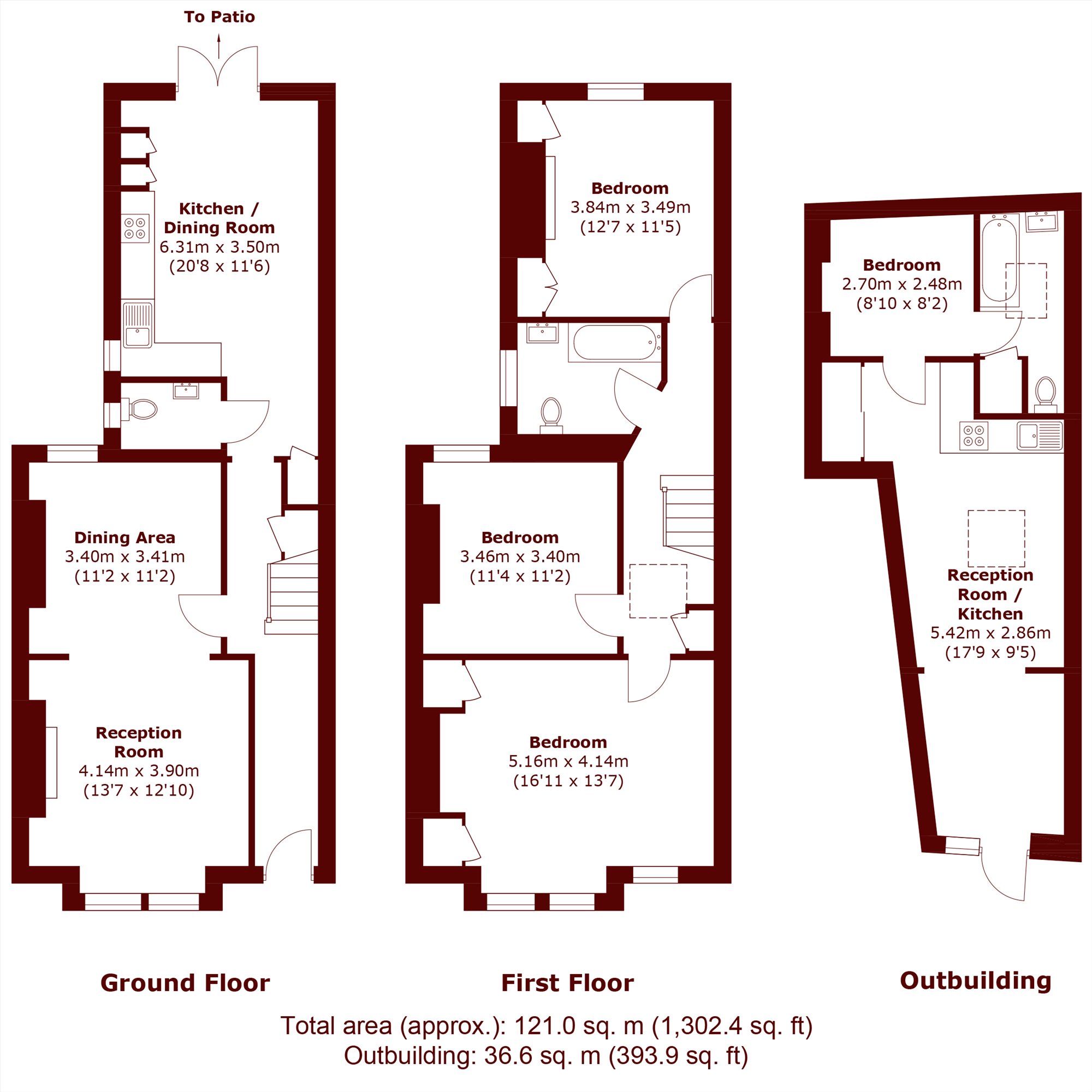 1, Glenroy Street, London floorplan