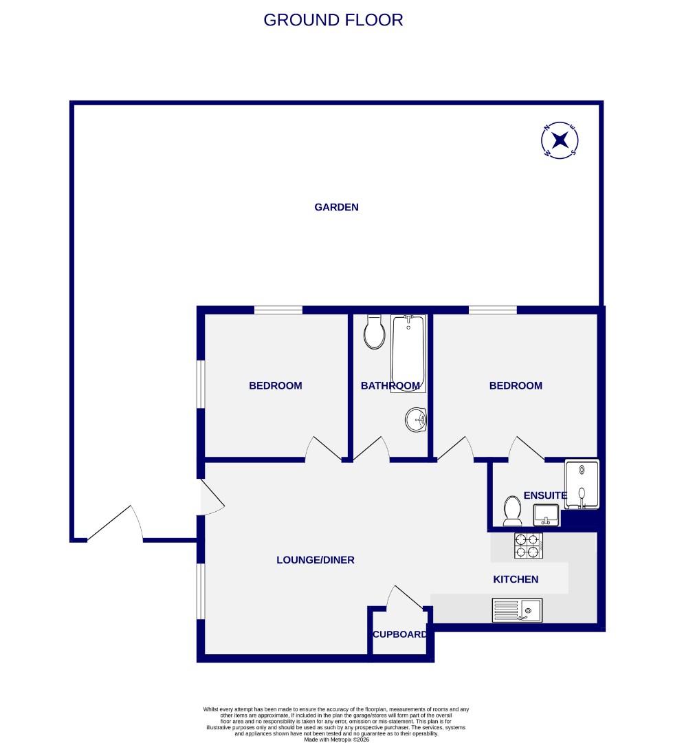 Apartment 2, Block D, Aviator Court, York floorplan
