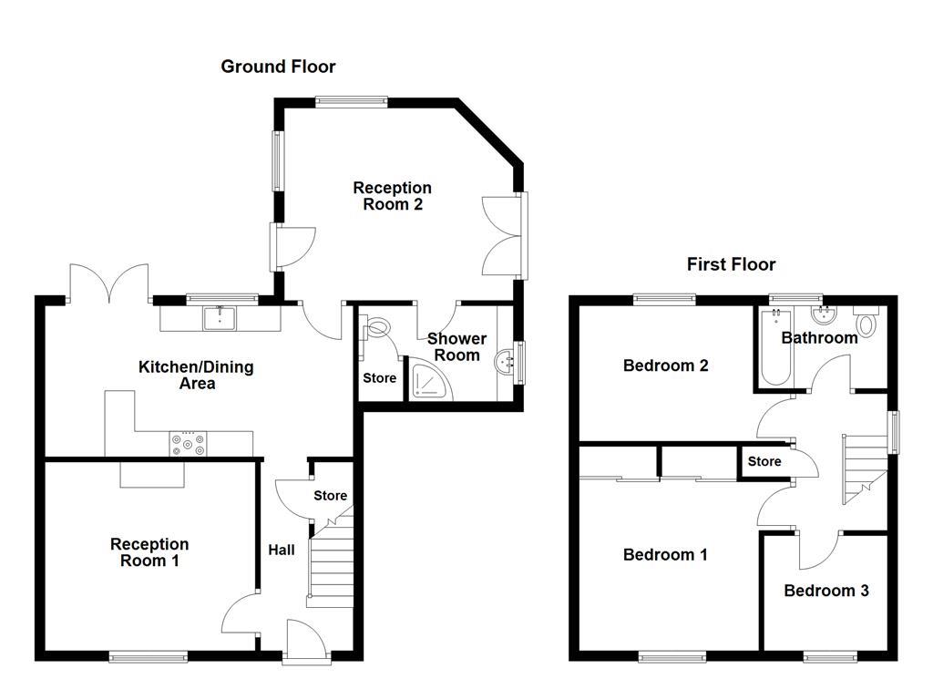 2, Lowe View, Waterfoot floorplan