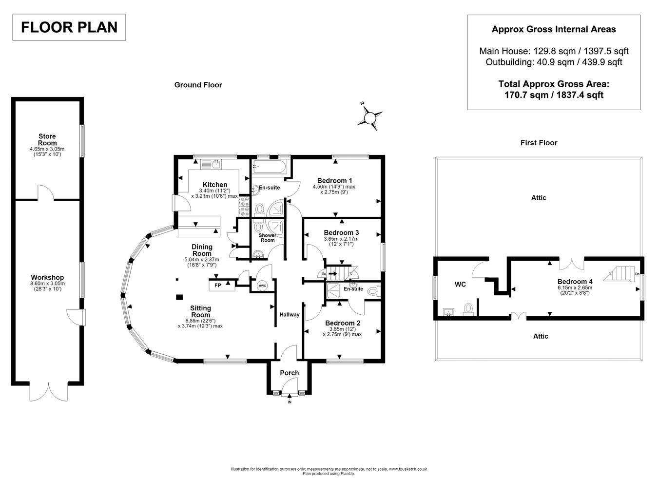 5, Plantation, Lymington floorplan