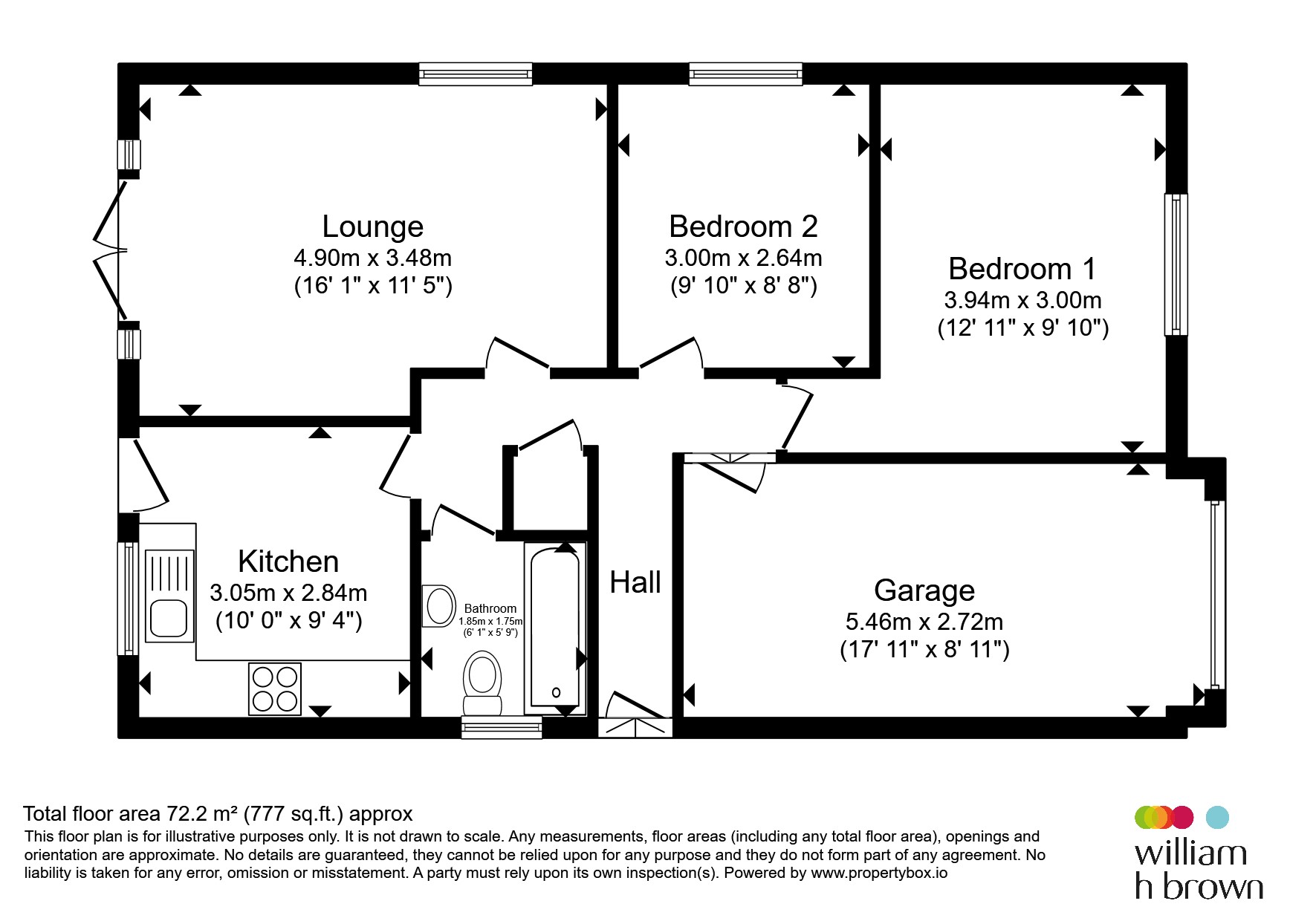 12, Partridge Close, Harwich floorplan
