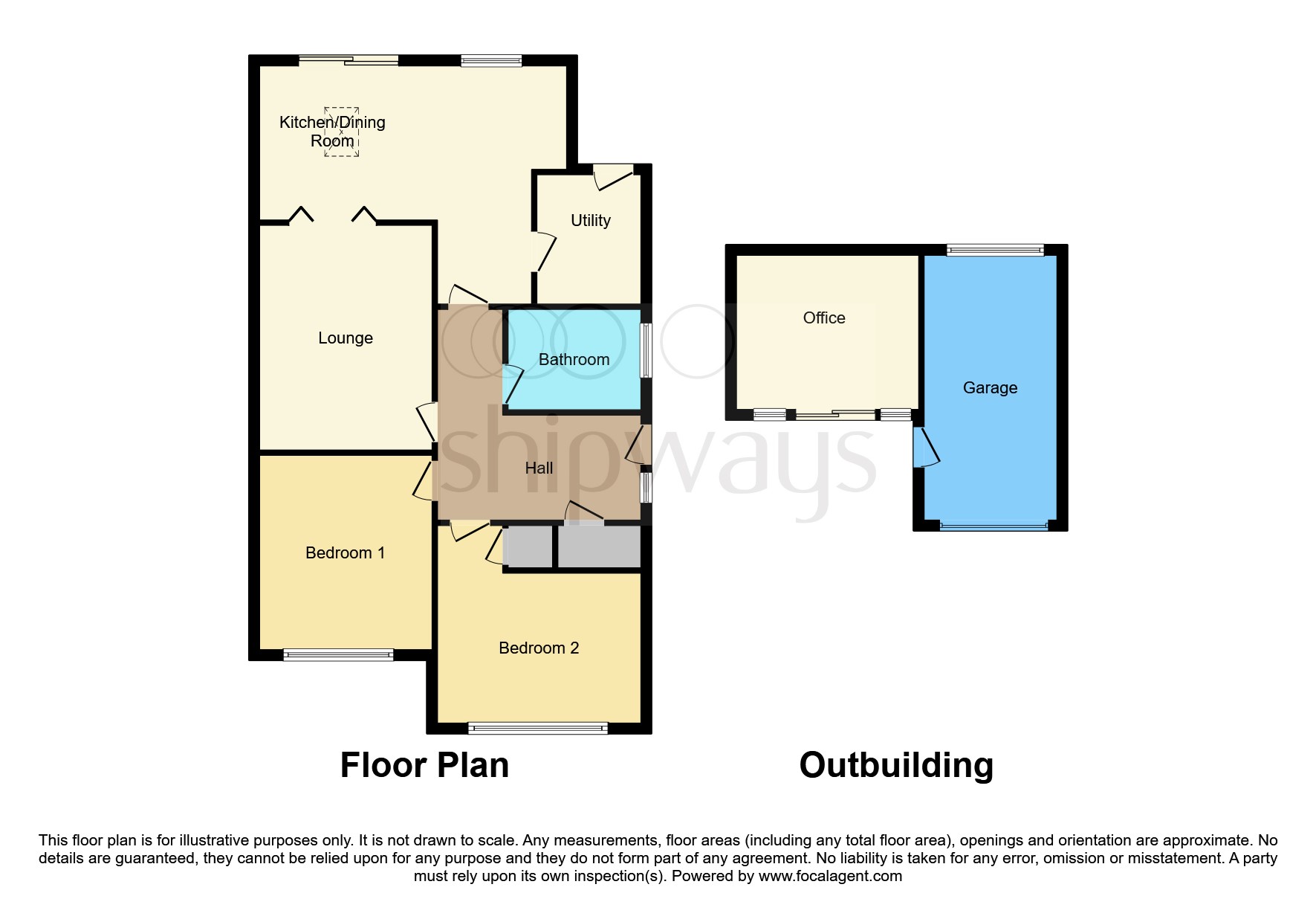 7, Hillside Drive, Kidderminster floorplan