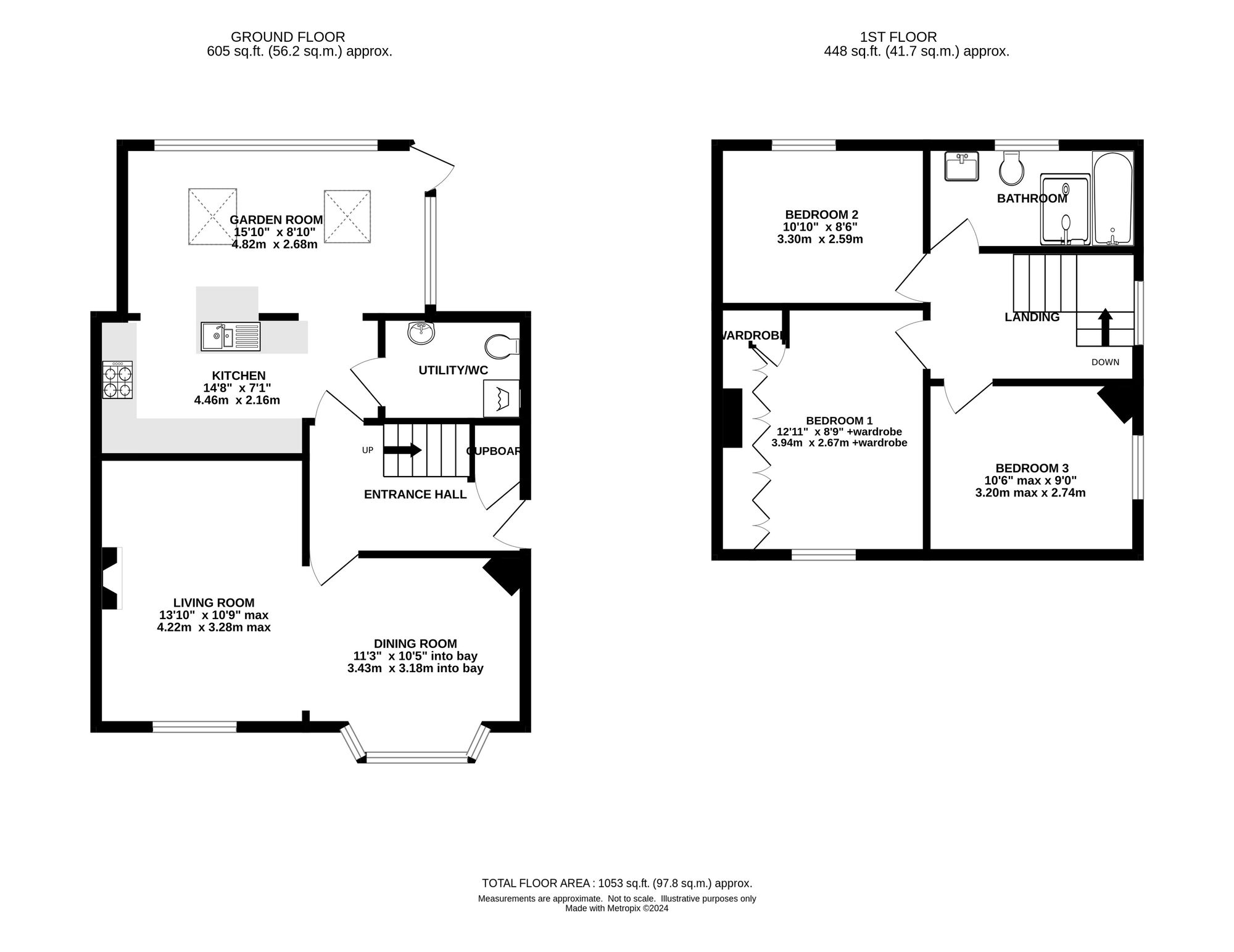 16 Byley Lane, Crewe floorplan