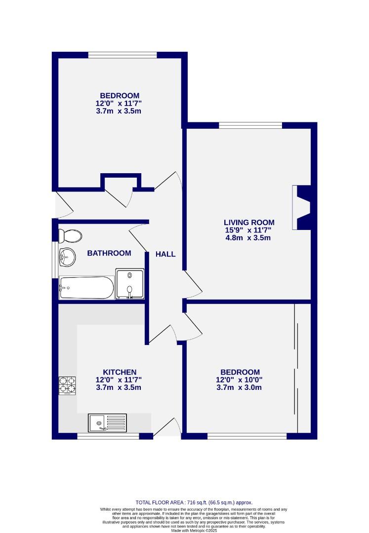 Rosegarth, Main Street, York floorplan