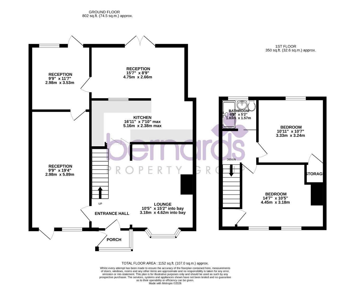 9, Sherfield Avenue, Havant floorplan