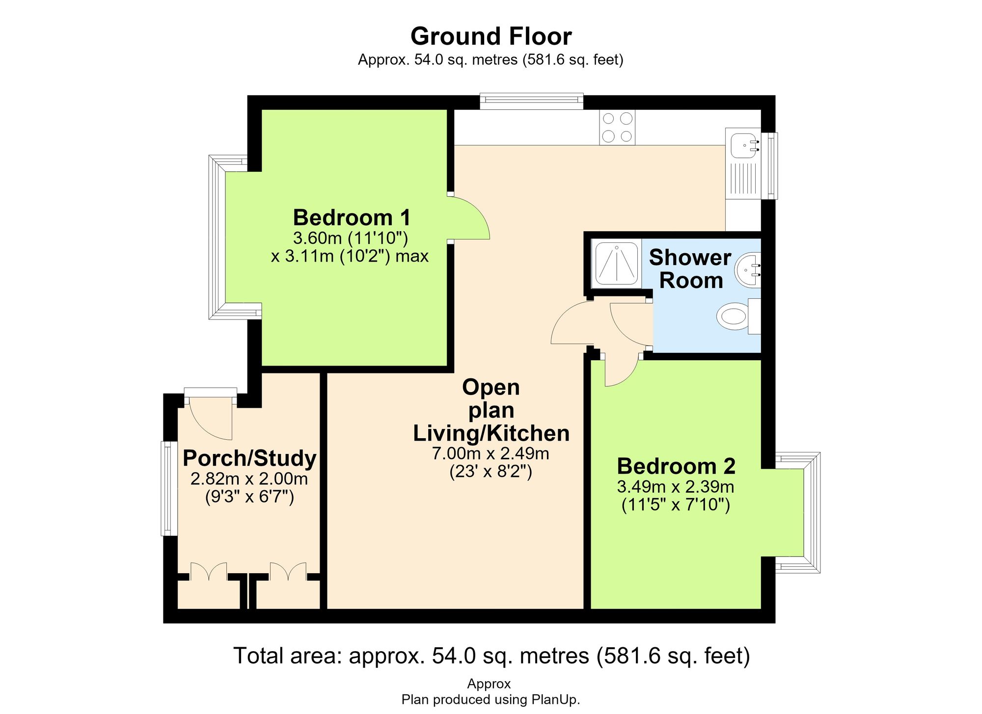 16 Falcon Park Totnes Road, Paignton floorplan