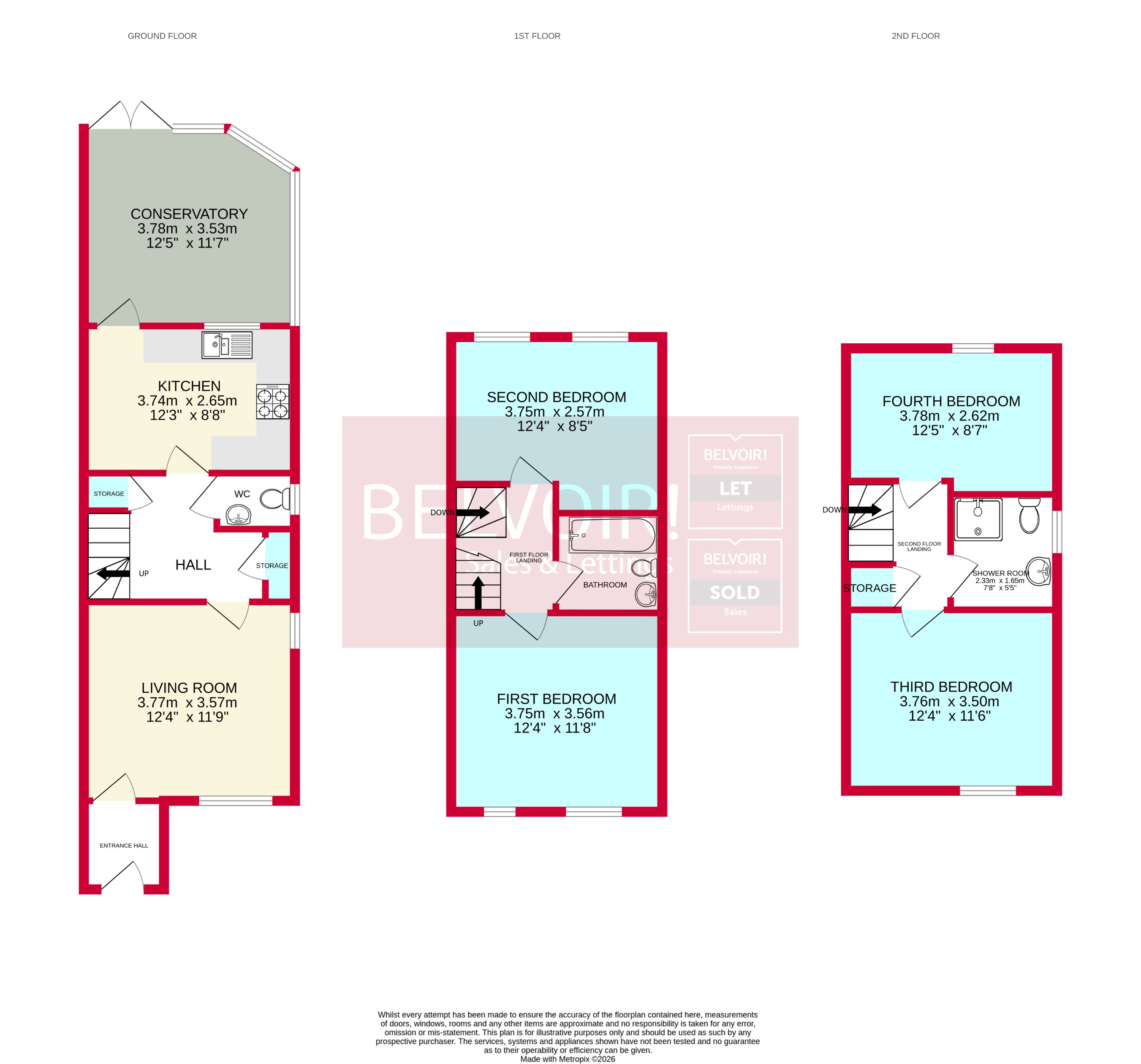 36, Bilston Road, Wednesbury floorplan