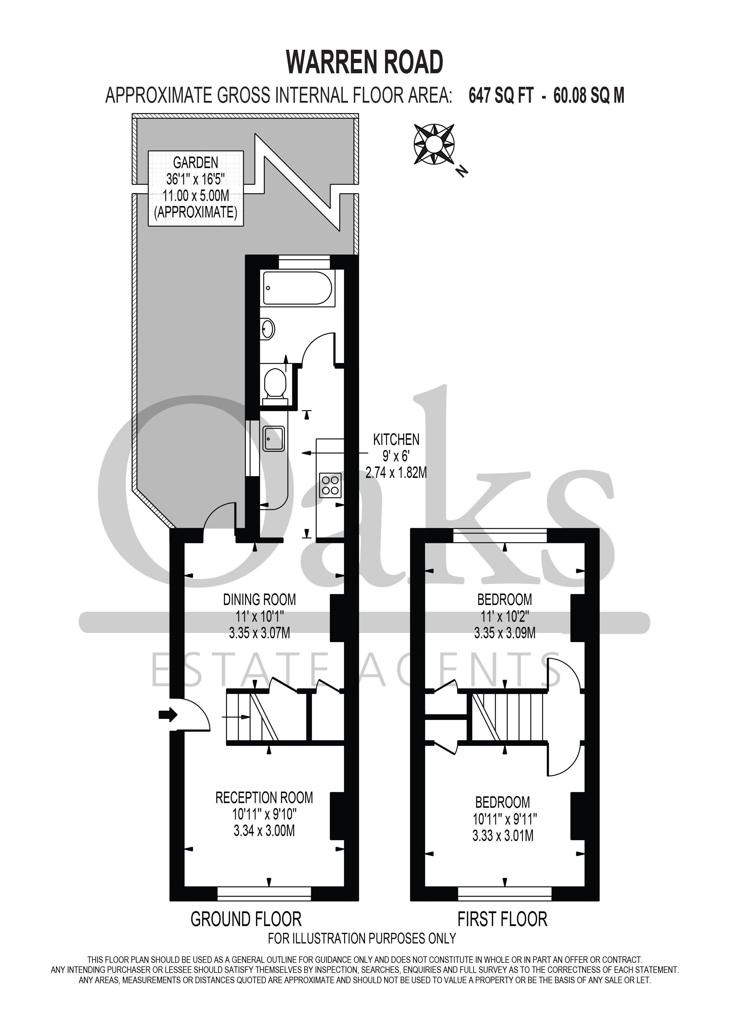 40, Warren Road, Surrey floorplan