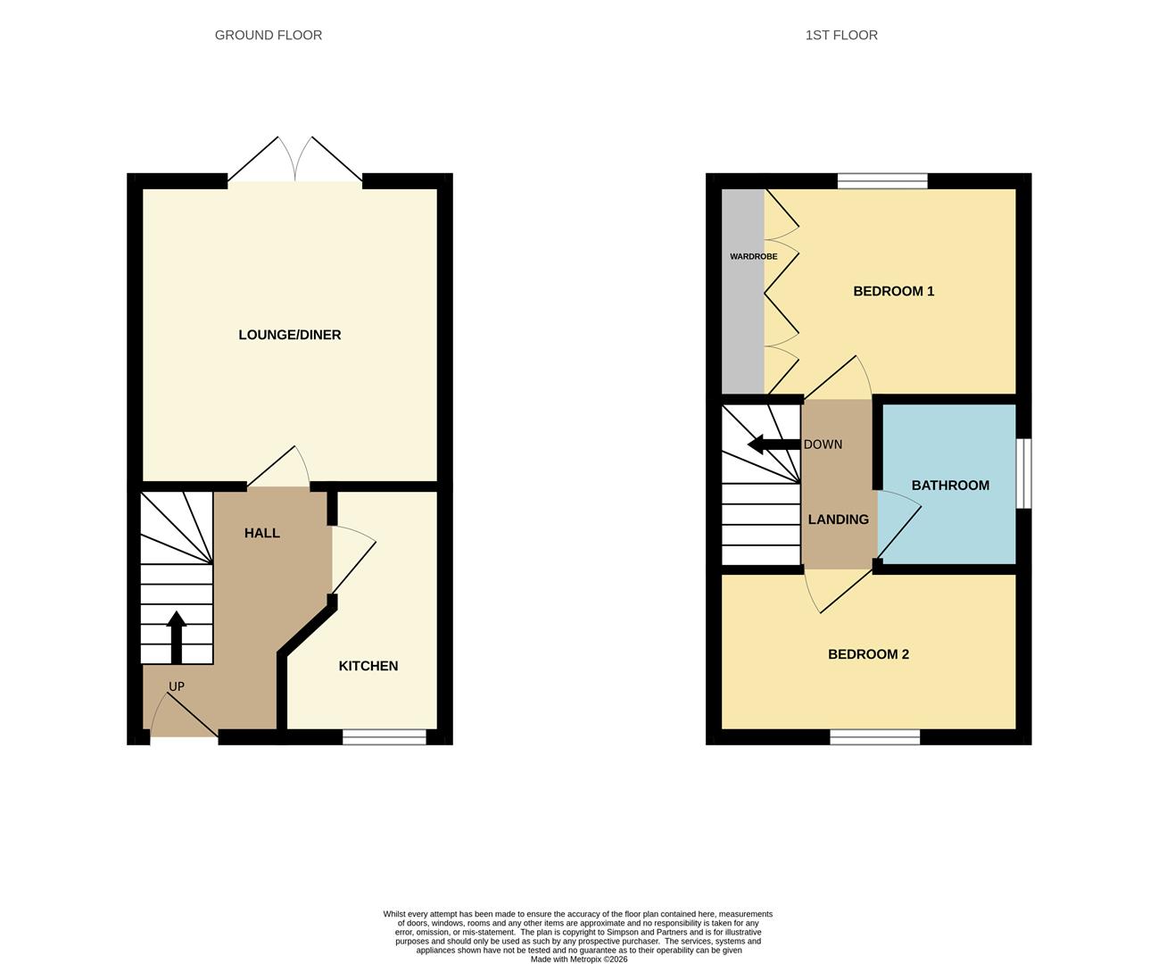 29, Balmoral Close, Wellingborough floorplan