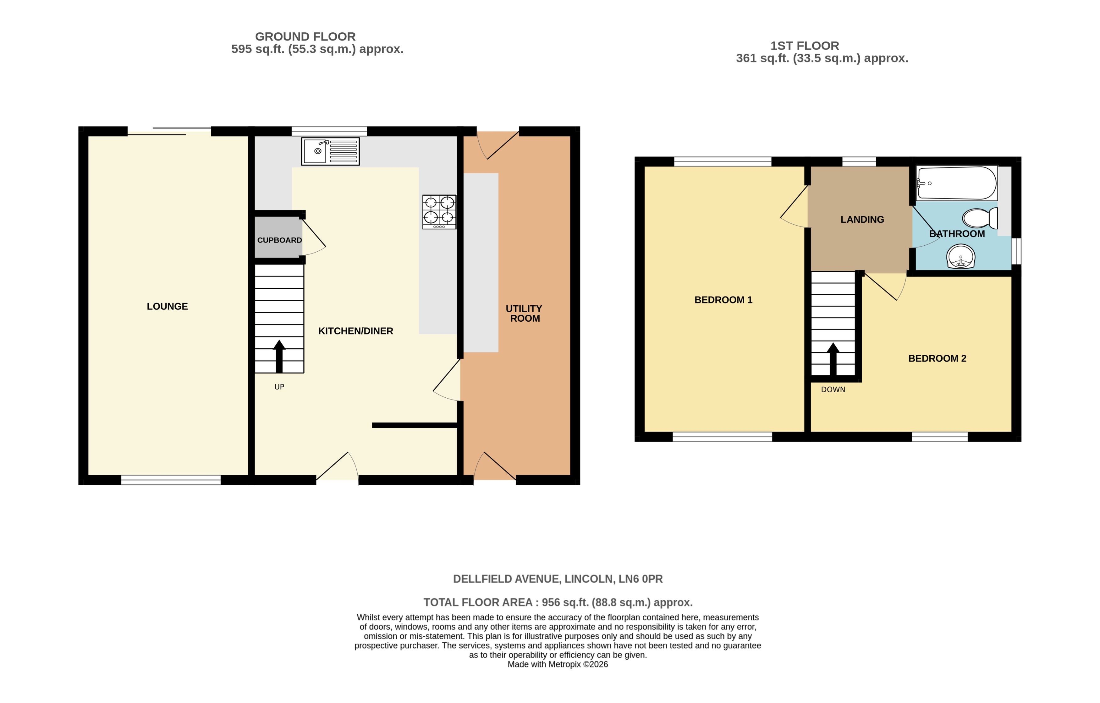 39, Dellfield Avenue, Lincoln floorplan