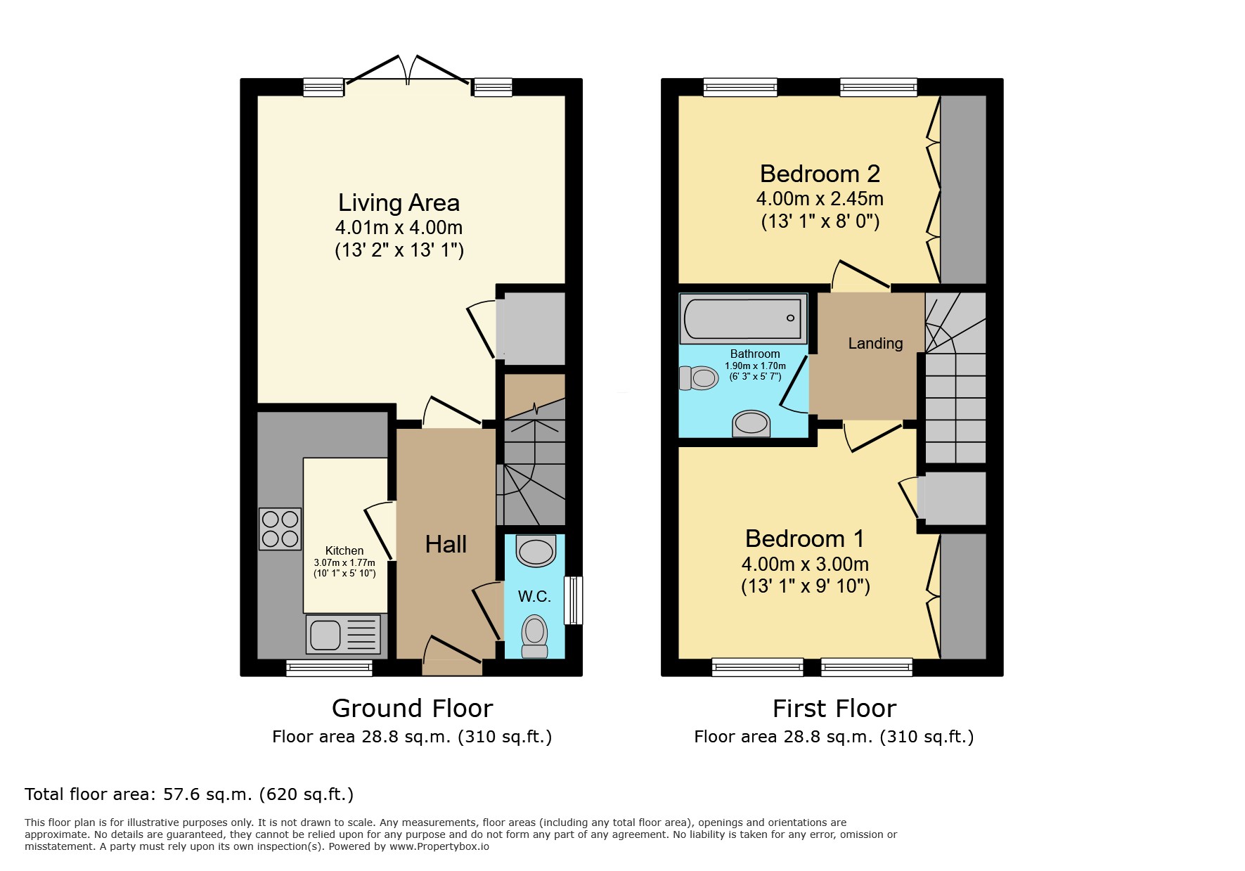 5 Shiel Road, Leicester floorplan