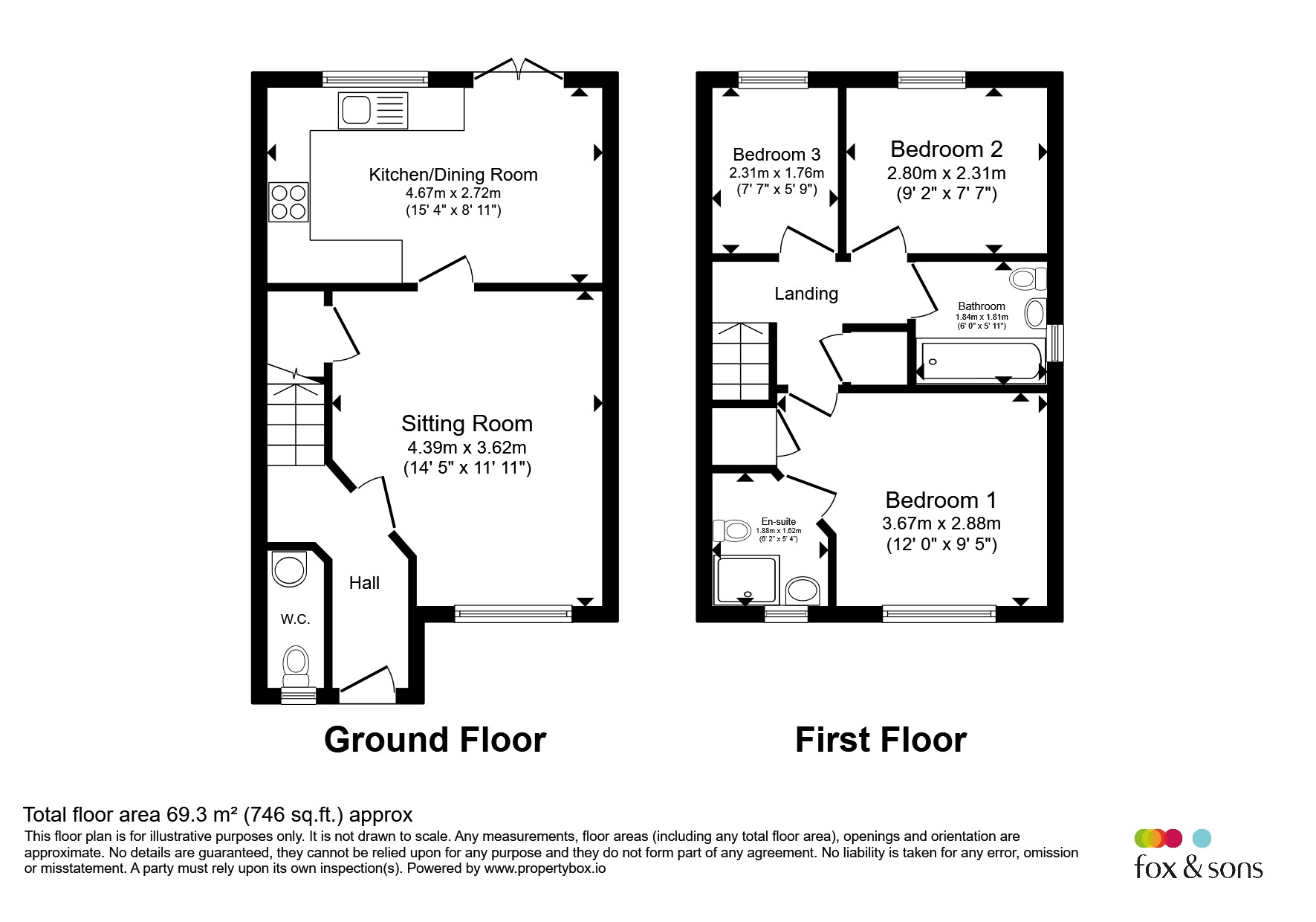 2, Swanmead Drive, Ilminster floorplan