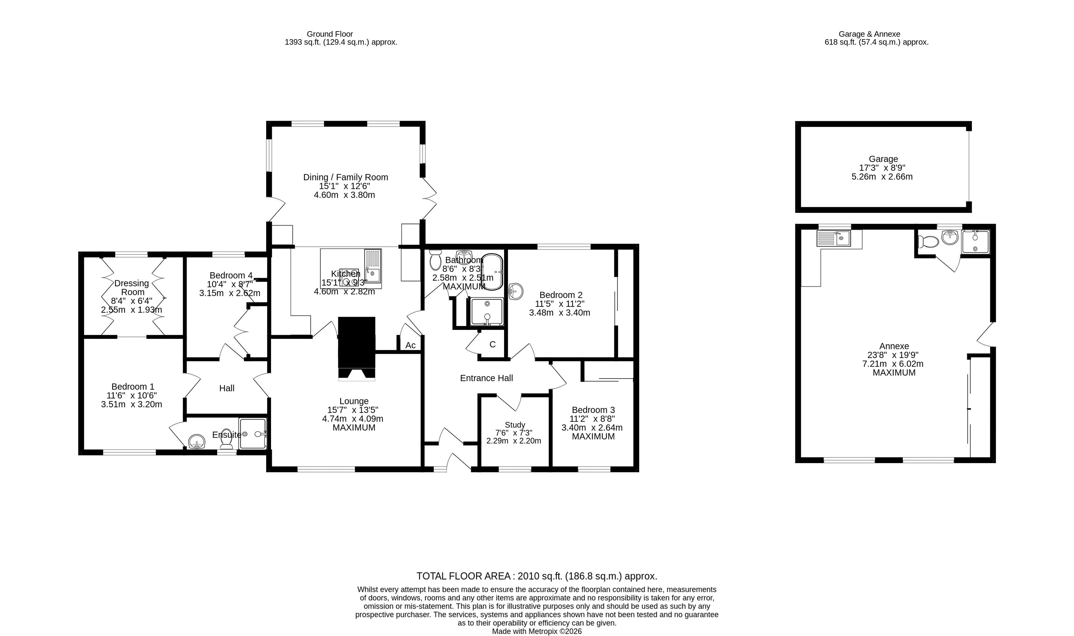 7, The Paddock, Norwich floorplan