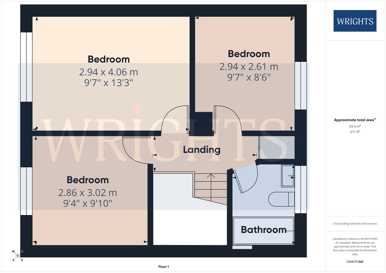 11, Lords Wood, Welwyn Garden City floorplan