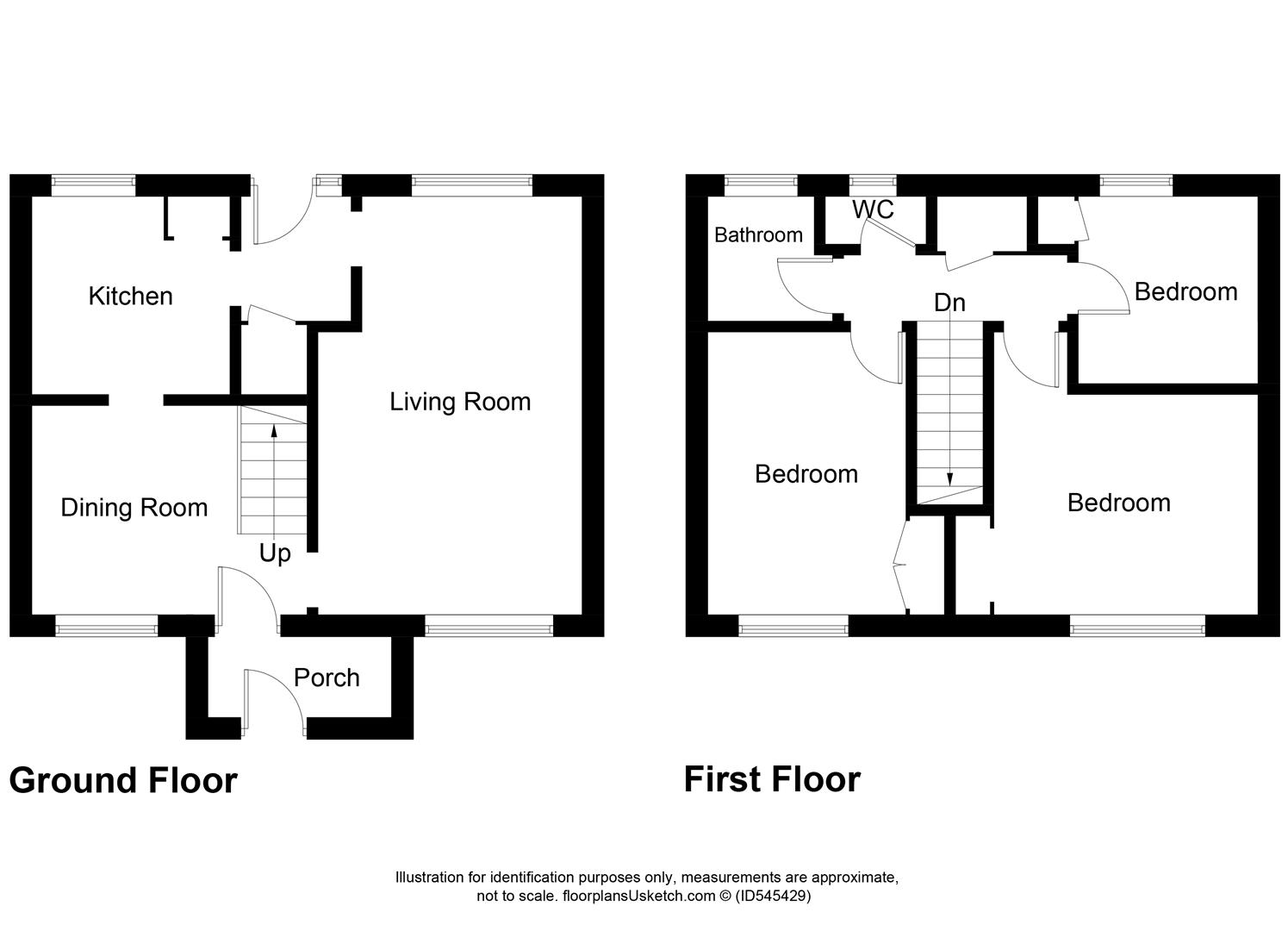 3 Bedrooms Terraced house for sale in Huntly Drive, Glenrothes KY6