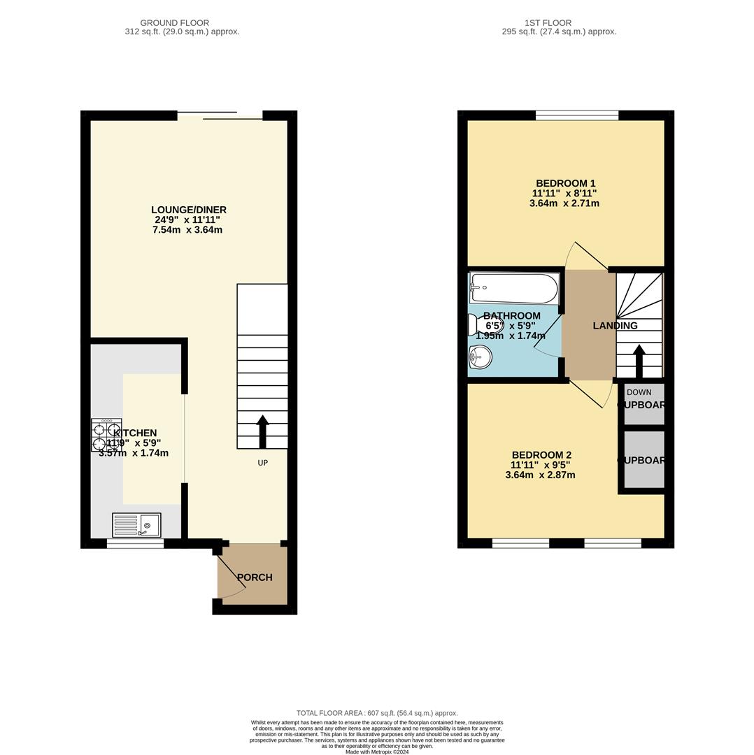 7, Hawthorn Way, Alphington floorplan