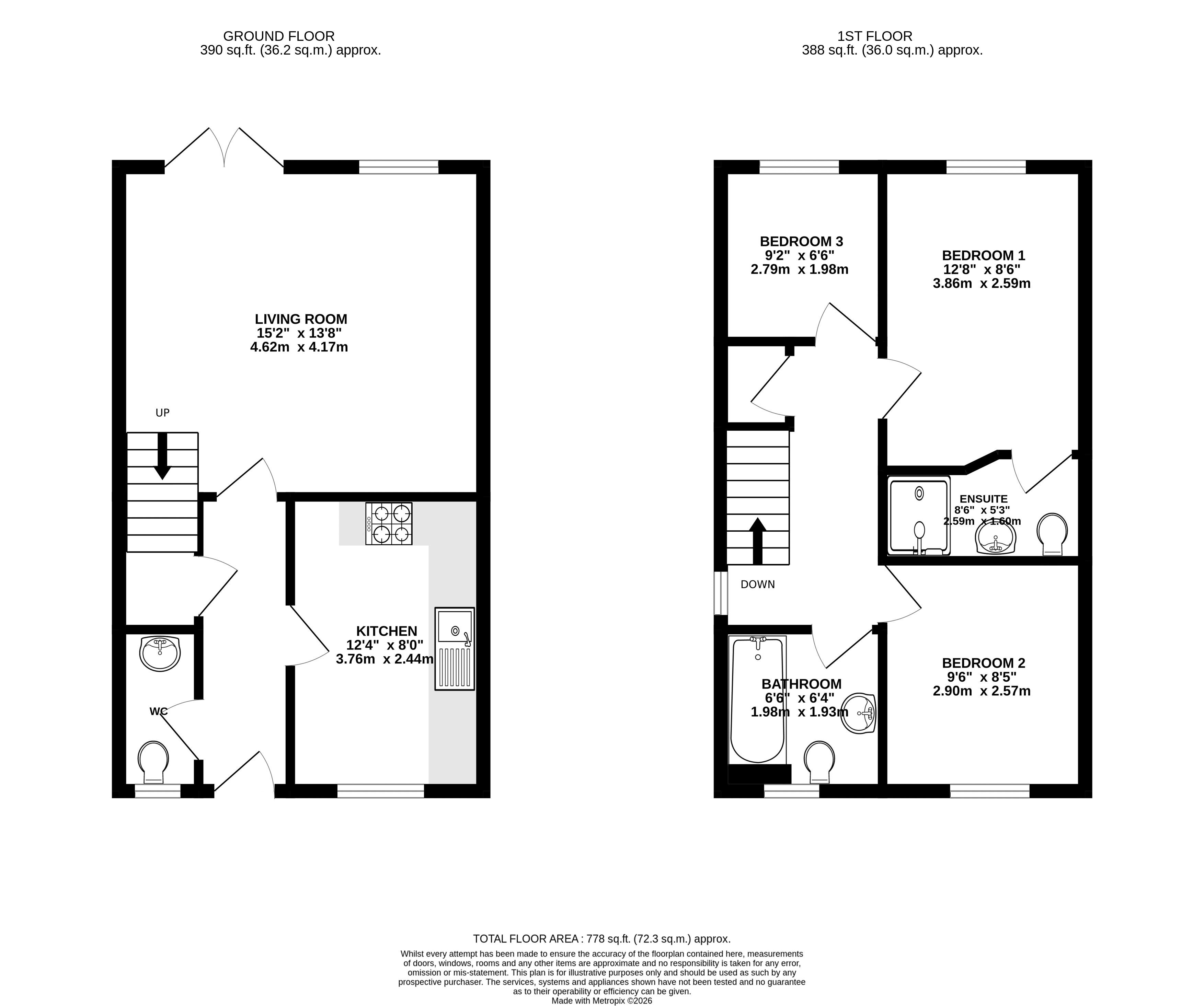 24, St. Marys Walk, Selby floorplan