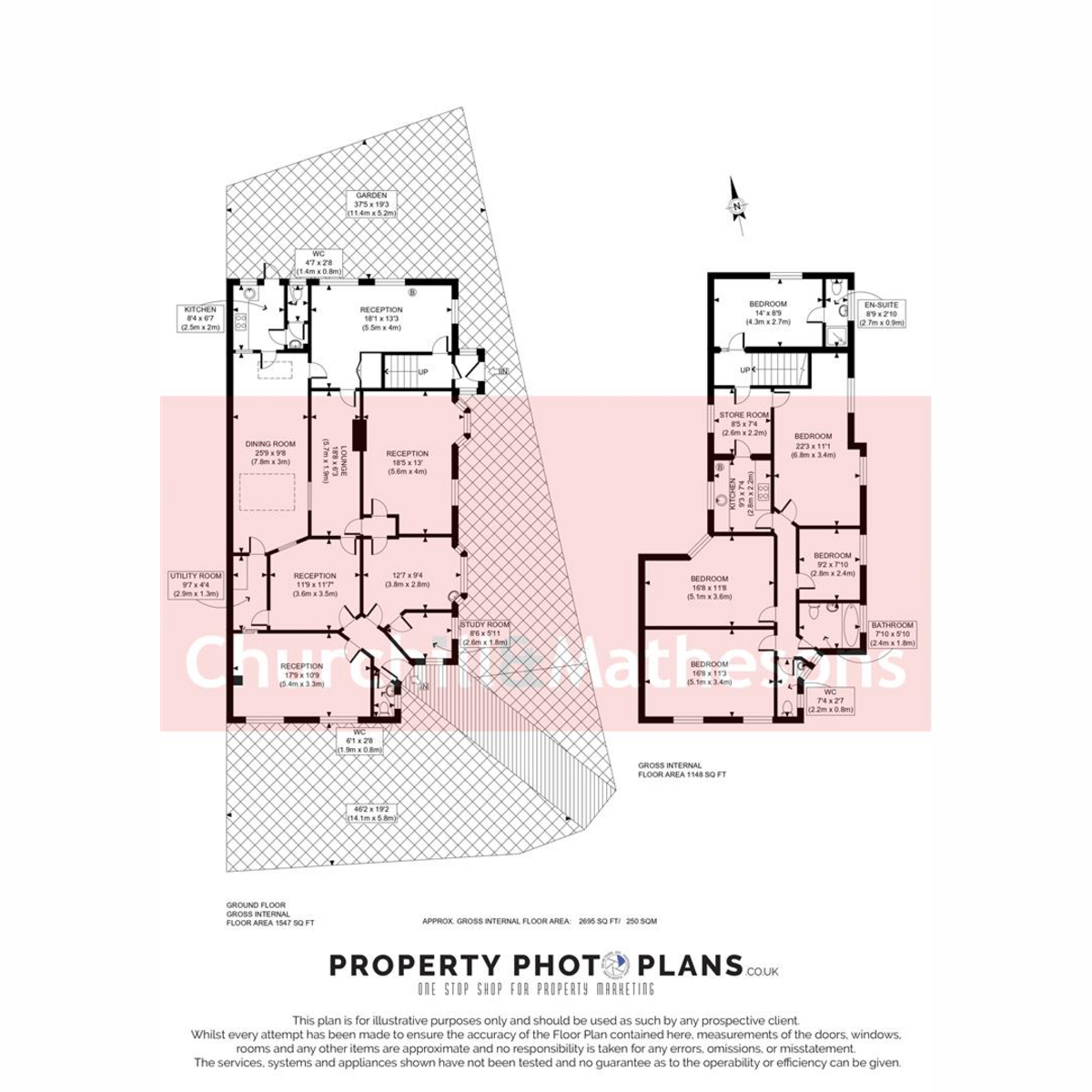 56, Western Avenue, Acton, London floorplan