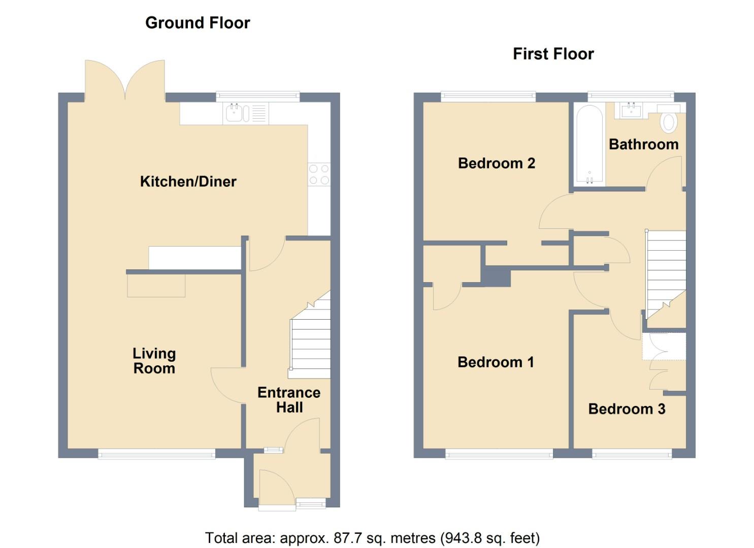 26, Stonewood, Dartford floorplan