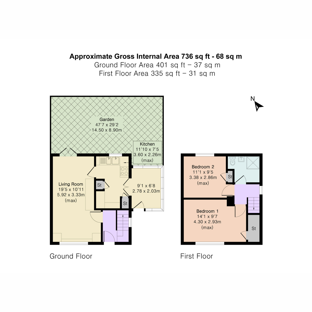 20, Windmill Place, East Challow floorplan