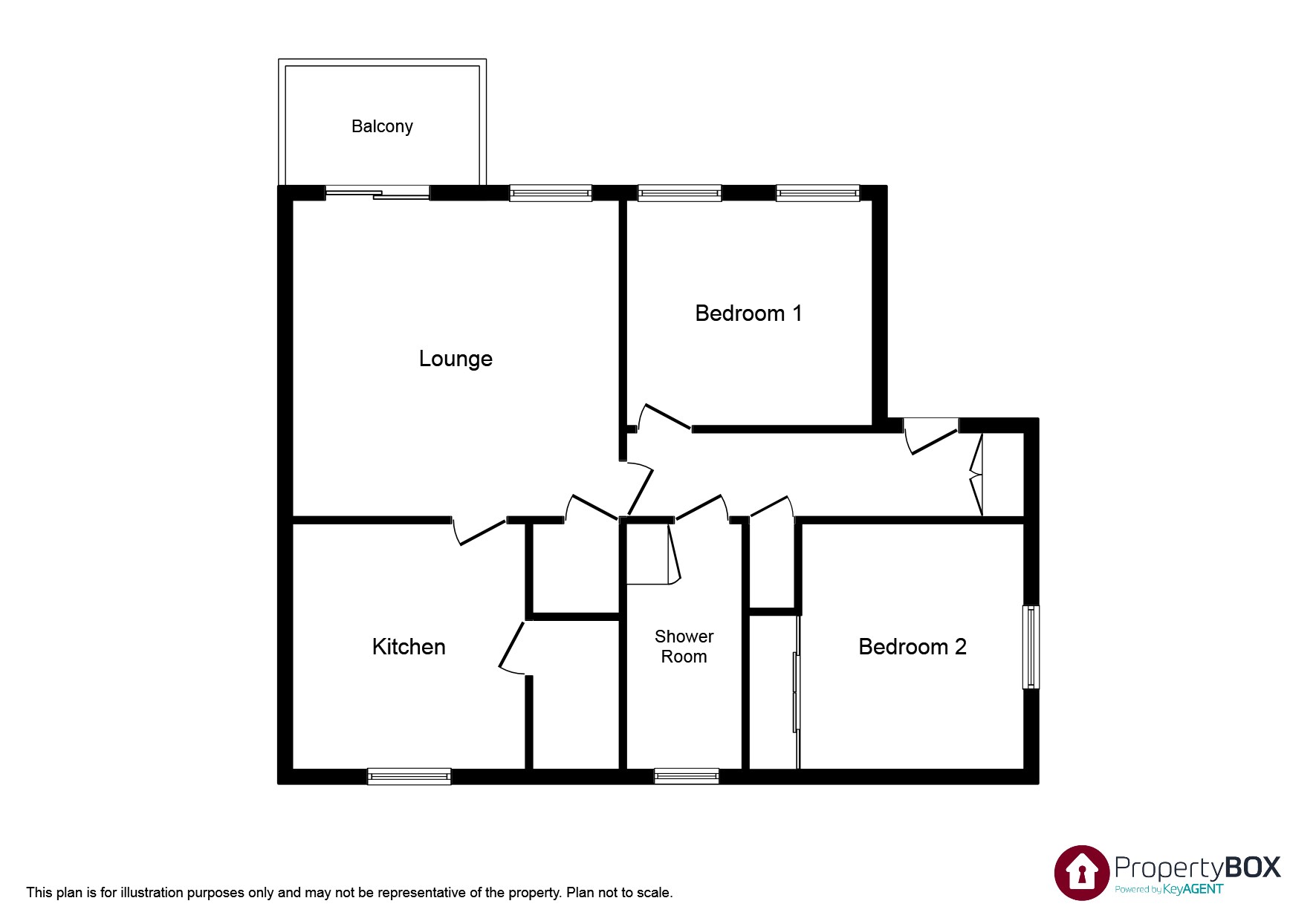 2 Bedrooms Flat for sale in Ifield Drive, Ifield, Crawley RH11