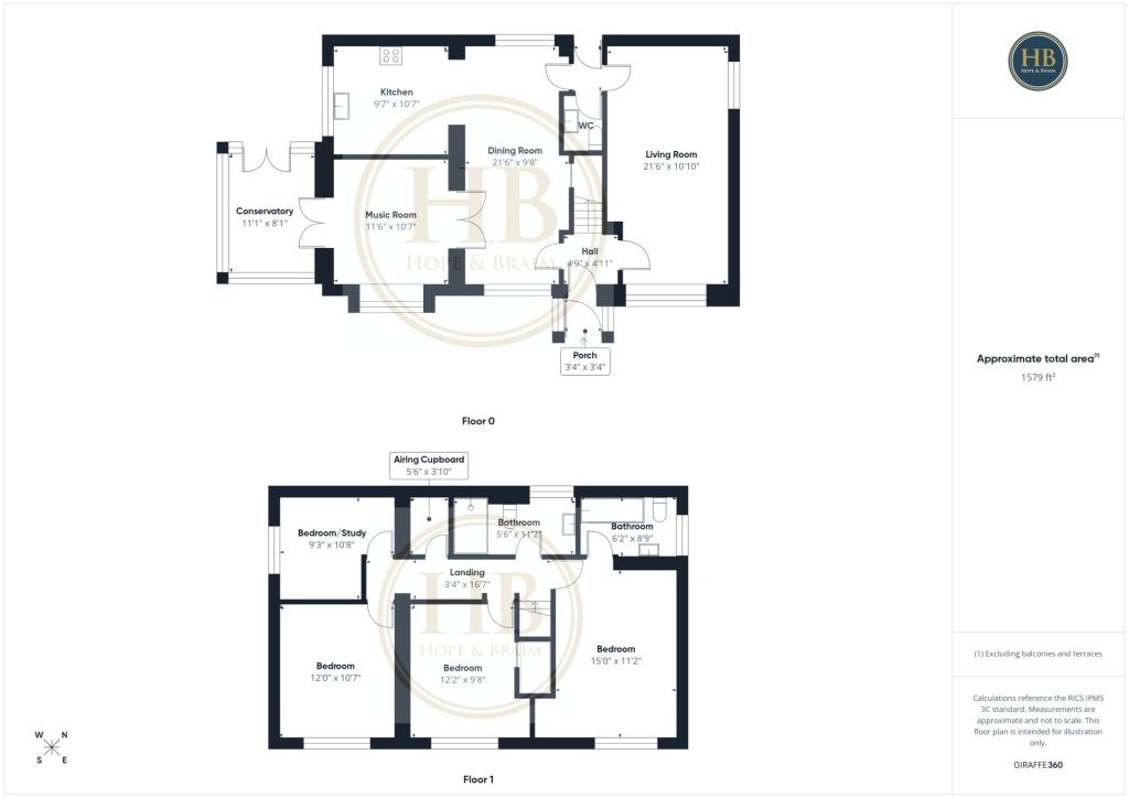 43, Eskdale Road, Whitby floorplan
