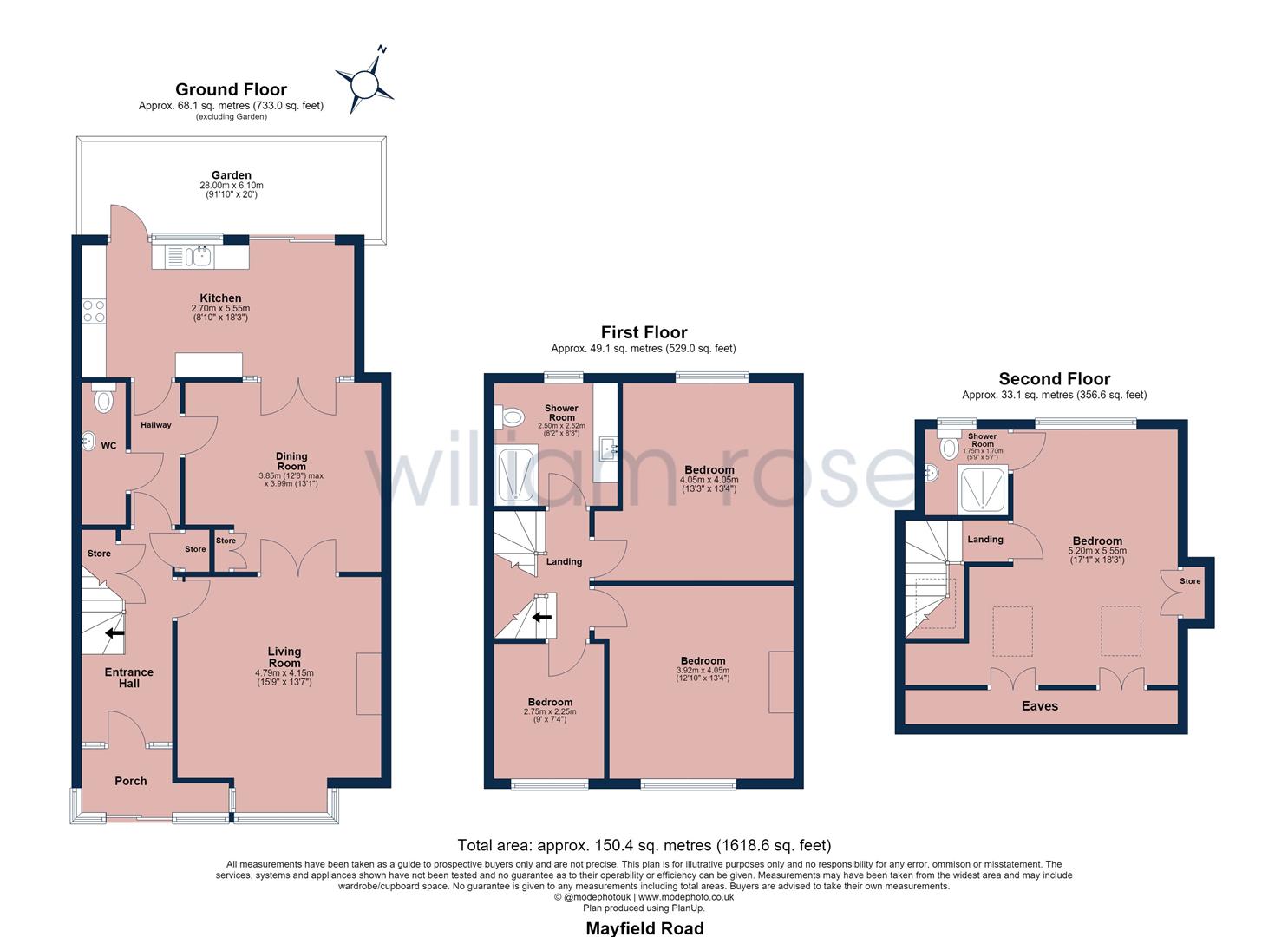 32, Mayfield Road, London floorplan