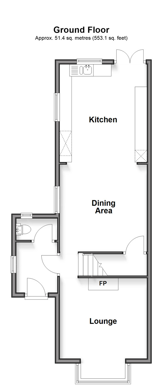 Hooke Hill, Freshwater floorplan