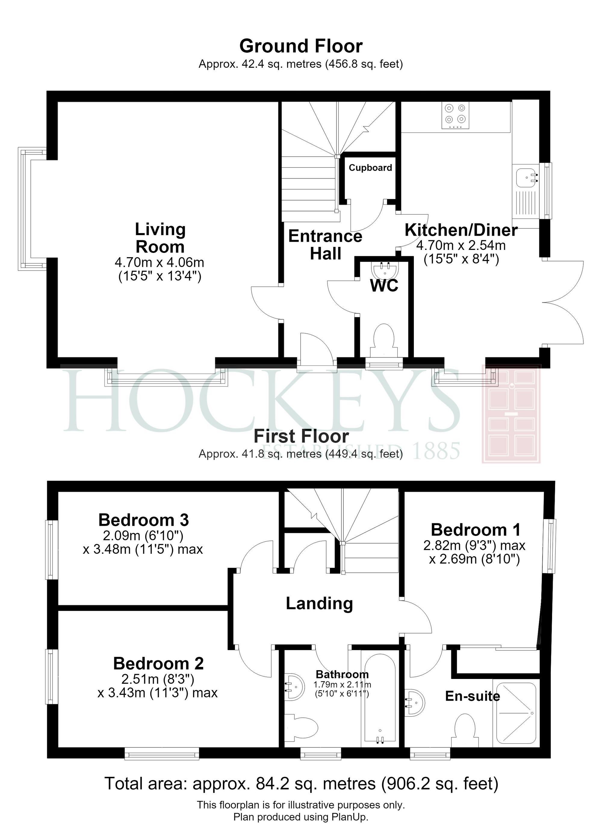 22 Crabtree Road, Cambridge floorplan
