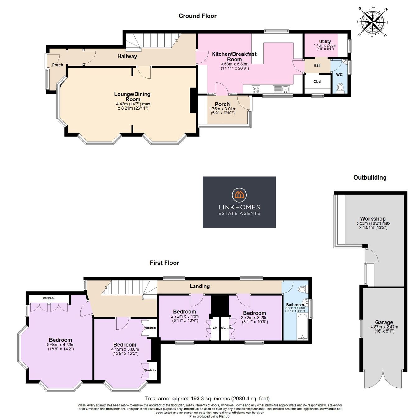 23, Garland Road, Poole floorplan