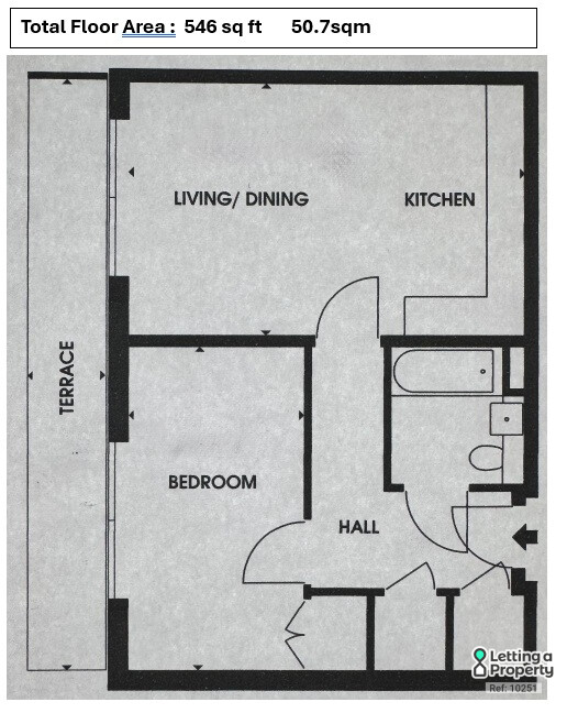 Flat 128, Derry Court, 386, Streatham High Road, London floorplan