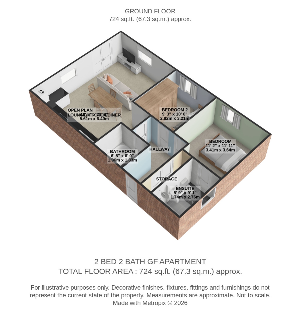 72, Lett Lane, Swanscombe floorplan