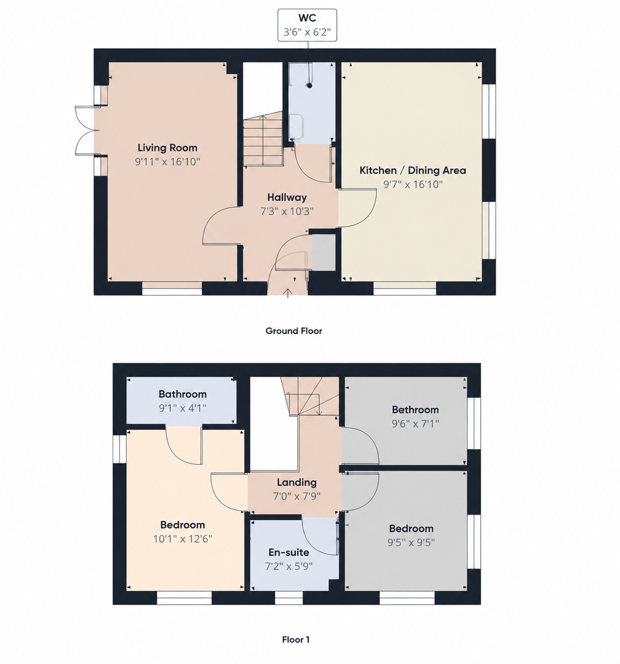 51, Tiberius Way, Cheshire floorplan
