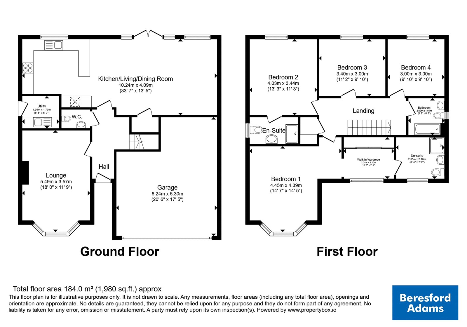 57, Maes Cwyfan, Rhyl floorplan